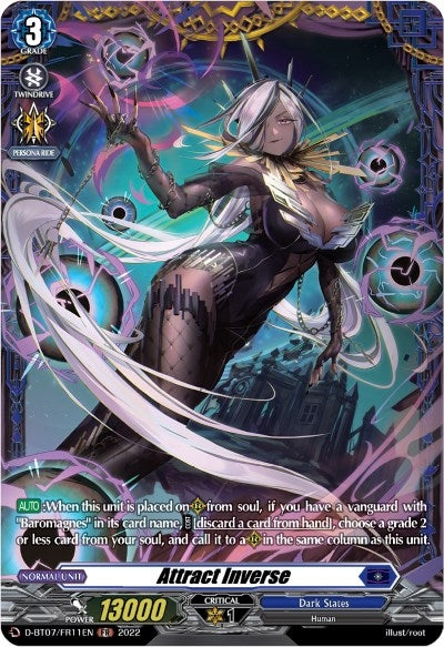 Image for Attract Inverse (FR) (D-BT07: Raging Flames Against Emerald Storm) (D-BT07/FR11EN) - Cardfight Vanguard