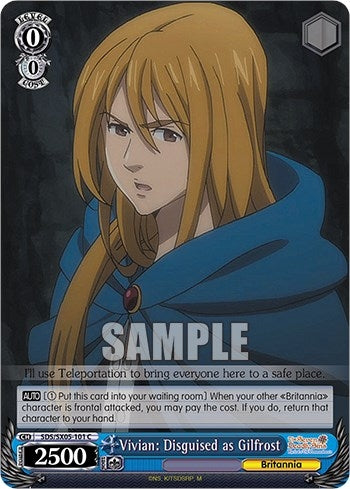 Image for Vivian: Disguised as Gilfrost (The Seven Deadly Sins: Revival of The Commandments) (SDS/SX05-101 C) - Weiss Schwarz