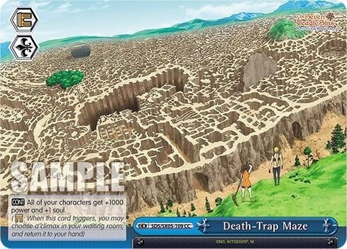 Image for Death-Trap Maze (The Seven Deadly Sins: Revival of The Commandments) (SDS/SX05-109 CC) - Weiss Schwarz