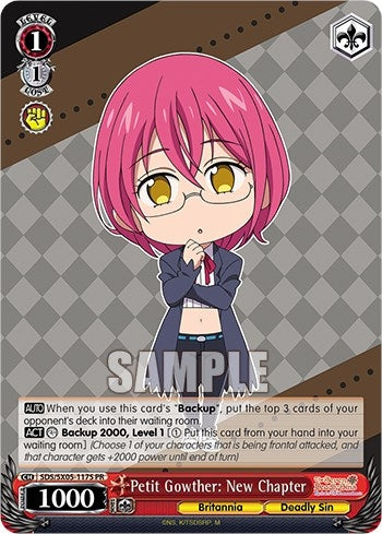 Image for Petit Gowther: New Chapter (Foil) (The Seven Deadly Sins: Revival of The Commandments) (SDS/SX05-117S PR) - Weiss Schwarz