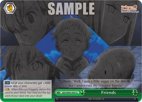 Image for Friends (The Seven Deadly Sins: Revival of The Commandments) (SDS/SX05-054 CC) - Weiss Schwarz