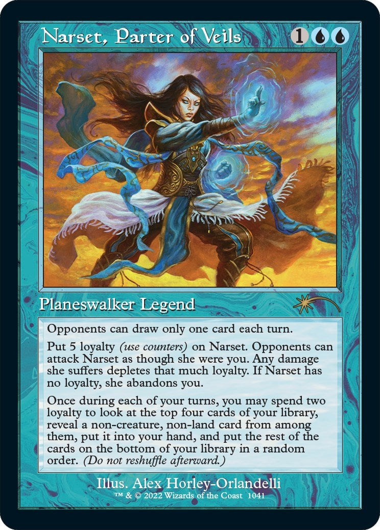 Image for Narset, Parter of Veils (Retro Frame) (Secret Lair Drop Series) (1041) - Magic: The Gathering