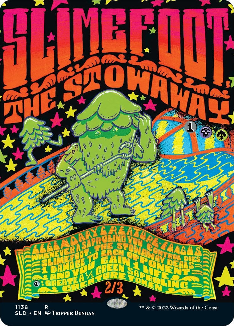 Image for Slimefoot, the Stowaway (Secret Lair Drop Series) (1138) - Magic: The Gathering