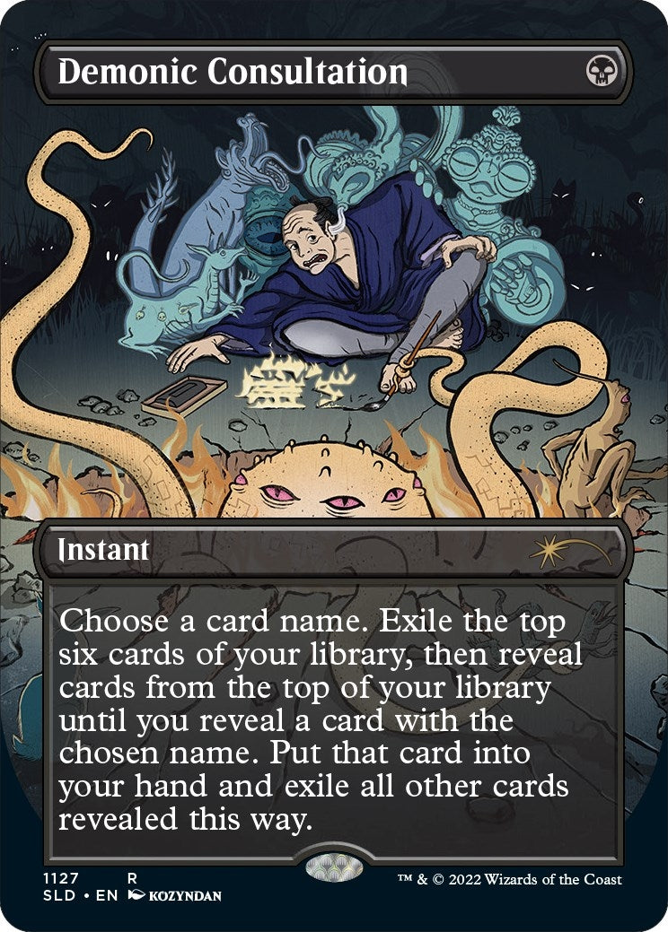 Image for Demonic Consultation (Secret Lair Drop Series) (1127) - Magic: The Gathering