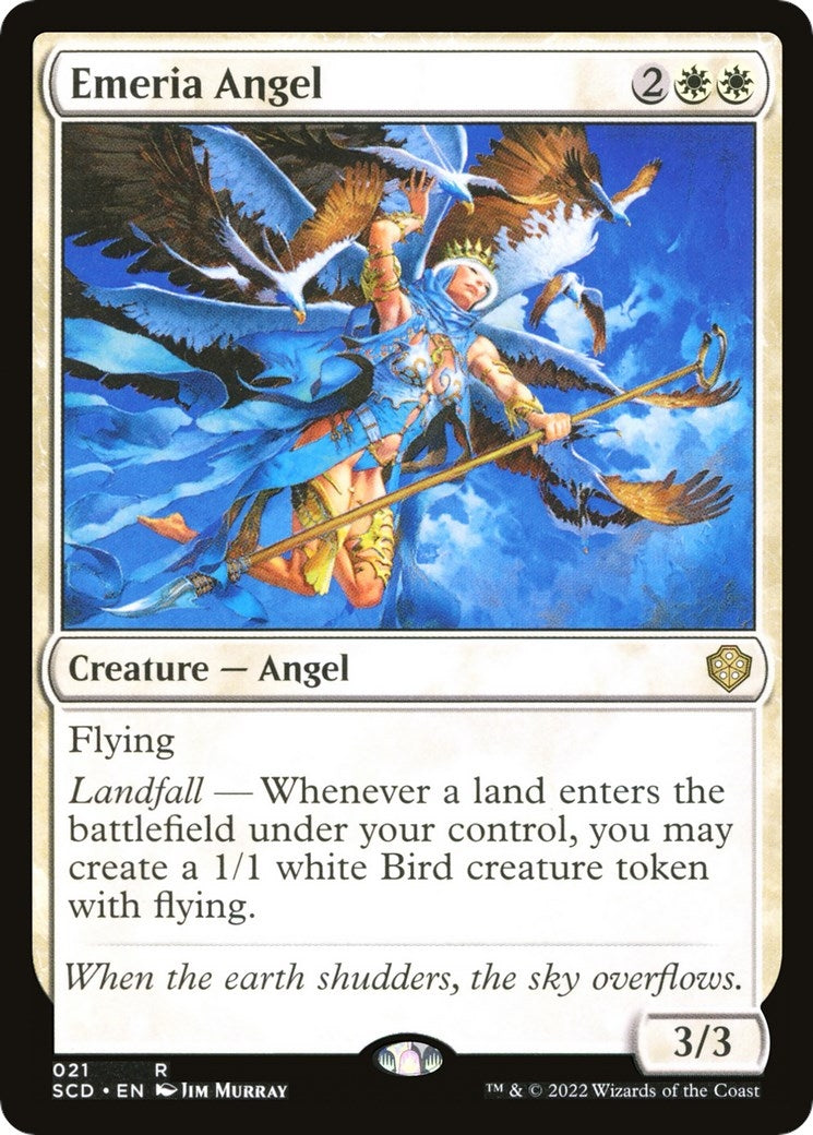 Image for Emeria Angel (Starter Commander Decks) (21) - Magic: The Gathering