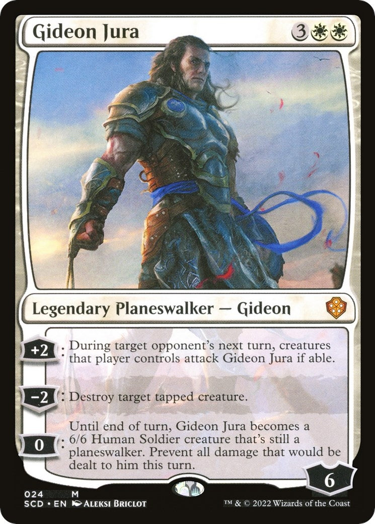 Image for Gideon Jura (Starter Commander Decks) (24) - Magic: The Gathering