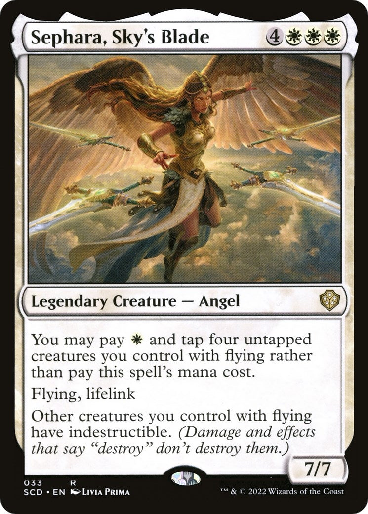 Image for Sephara, Sky's Blade (Starter Commander Decks) (33) - Magic: The Gathering