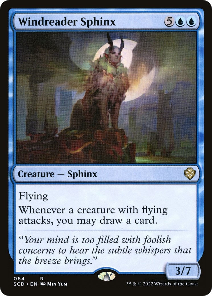 Image for Windreader Sphinx (Starter Commander Decks) (64) - Magic: The Gathering