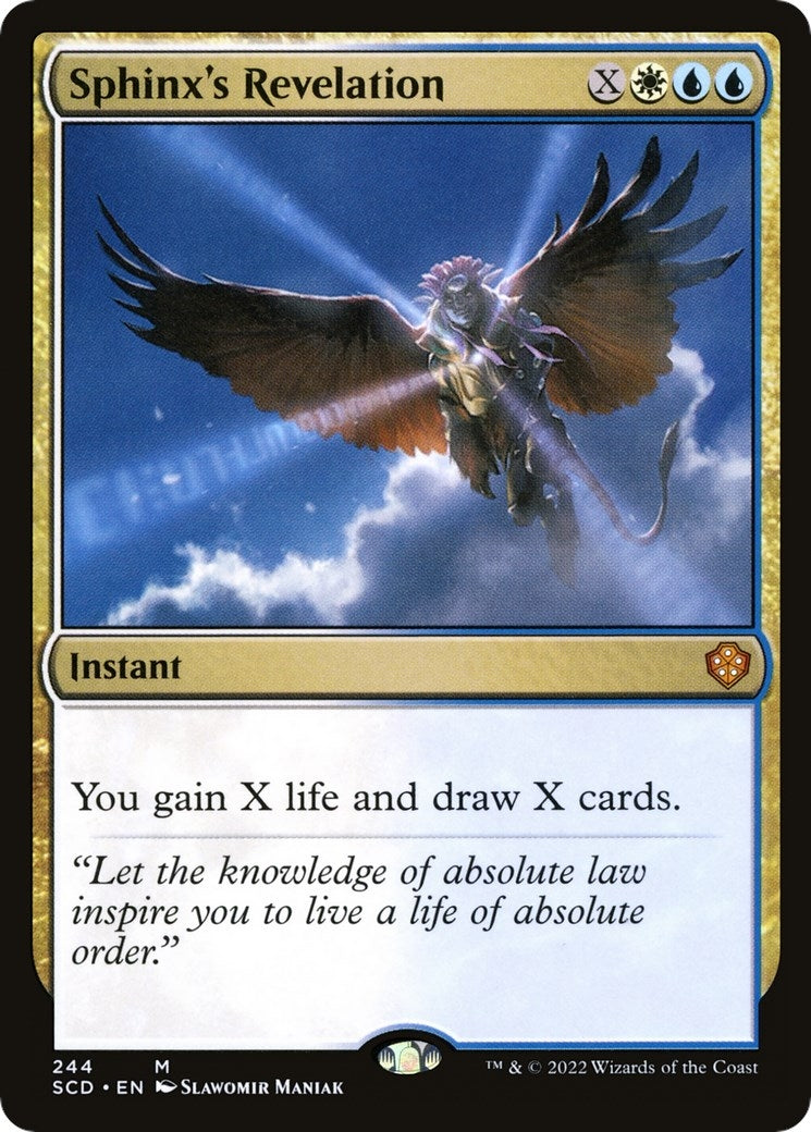Image for Sphinx's Revelation (Starter Commander Decks) (244) - Magic: The Gathering