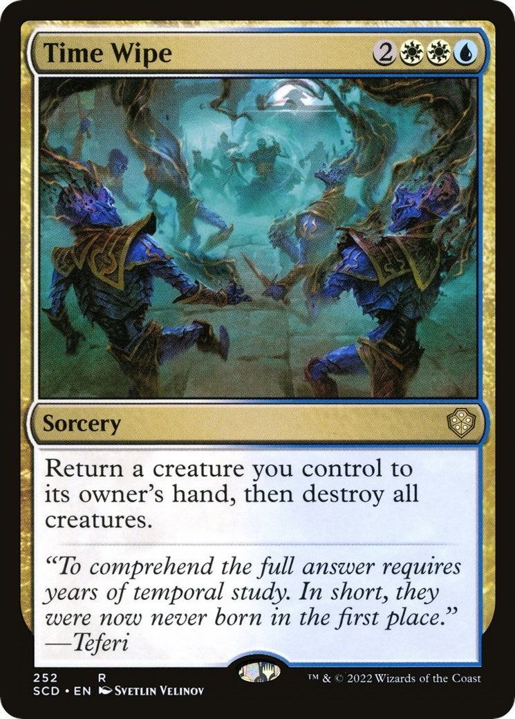 Image for Time Wipe (Starter Commander Decks) (252) - Magic: The Gathering