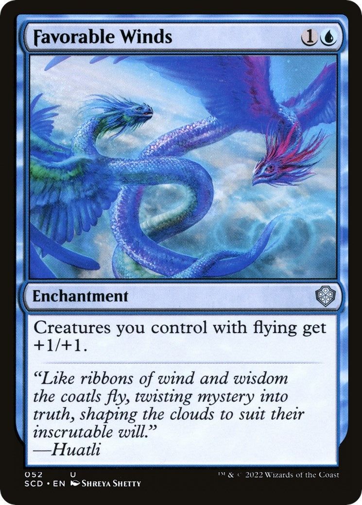 Image for Favorable Winds (Starter Commander Decks) (52) - Magic: The Gathering