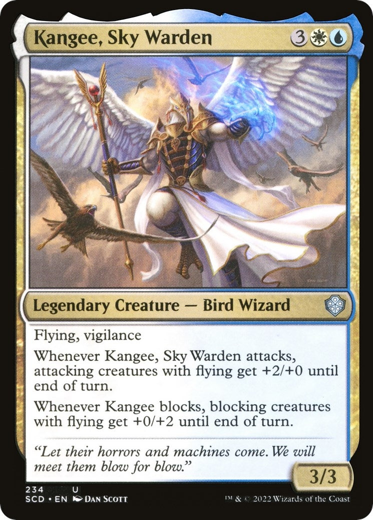 Image for Kangee, Sky Warden (Starter Commander Decks) (234) - Magic: The Gathering