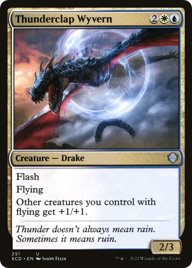 Image for Thunderclap Wyvern (Starter Commander Decks) (251) - Magic: The Gathering