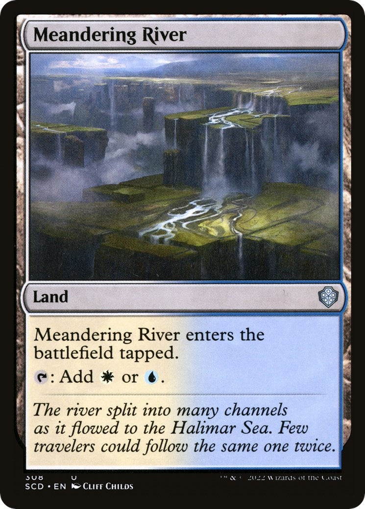 Image for Meandering River (Starter Commander Decks) (308) - Magic: The Gathering