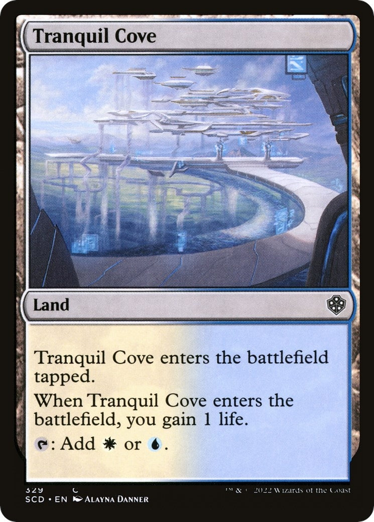 Image for Tranquil Cove (Starter Commander Decks) (329) - Magic: The Gathering