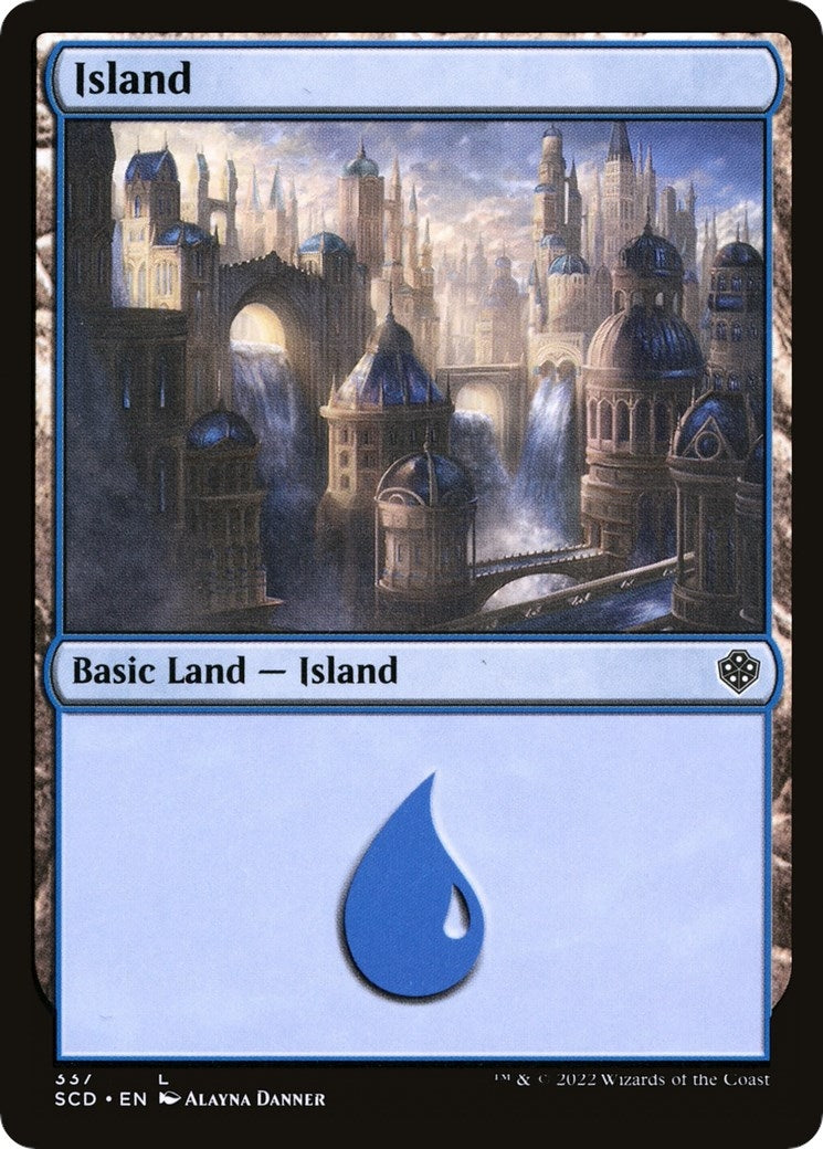 Image for Island (337) (Starter Commander Decks) (337) - Magic: The Gathering