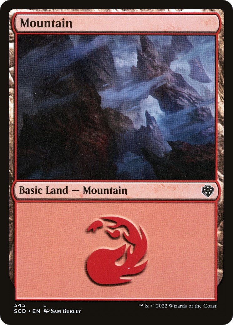 Image for Mountain (345) (Starter Commander Decks) (345) - Magic: The Gathering
