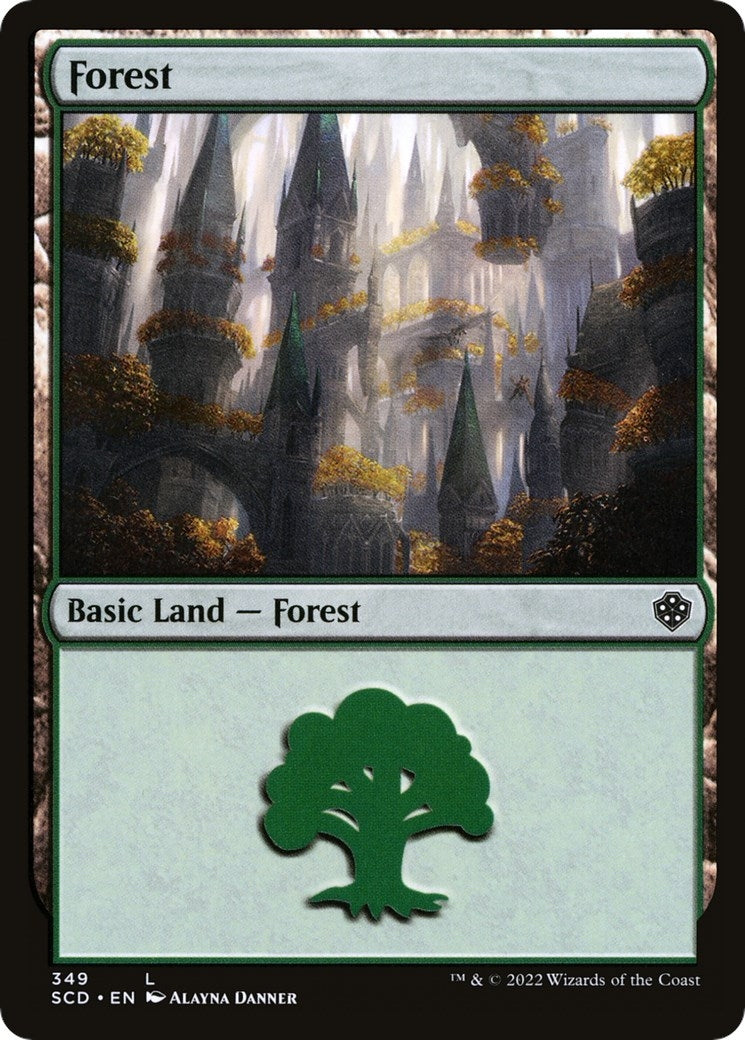 Image for Forest (349) (Starter Commander Decks) (349) - Magic: The Gathering