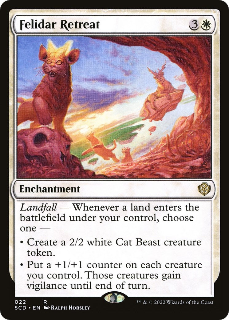 Image for Felidar Retreat (Starter Commander Decks) (22) - Magic: The Gathering