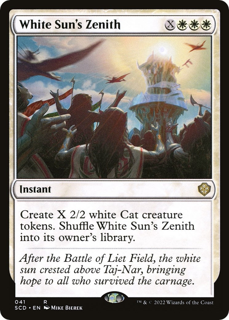Image for White Sun's Zenith (Starter Commander Decks) (41) - Magic: The Gathering
