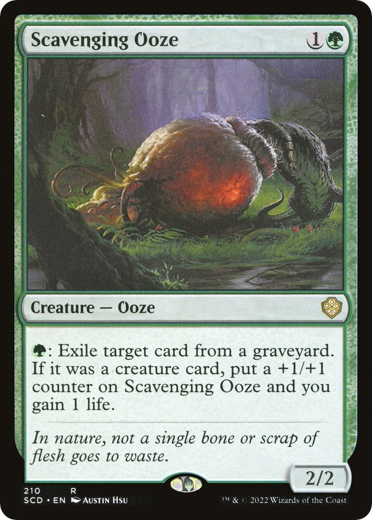 Image for Scavenging Ooze (Starter Commander Decks) (210) - Magic: The Gathering