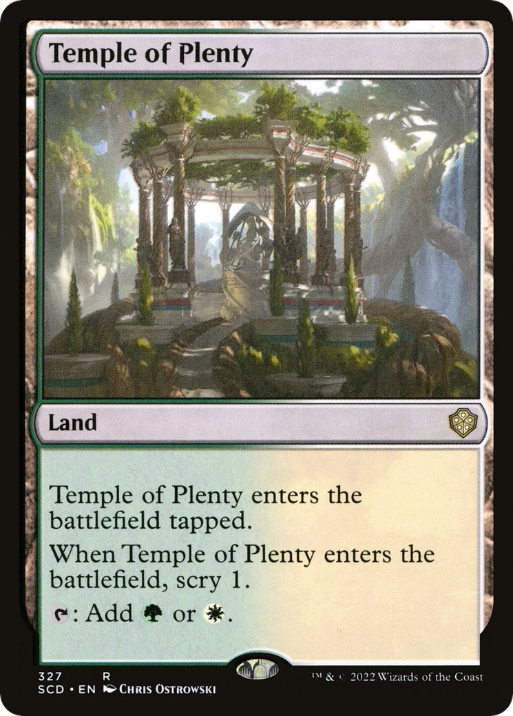 Image for Temple of Plenty (Starter Commander Decks) (327) - Magic: The Gathering