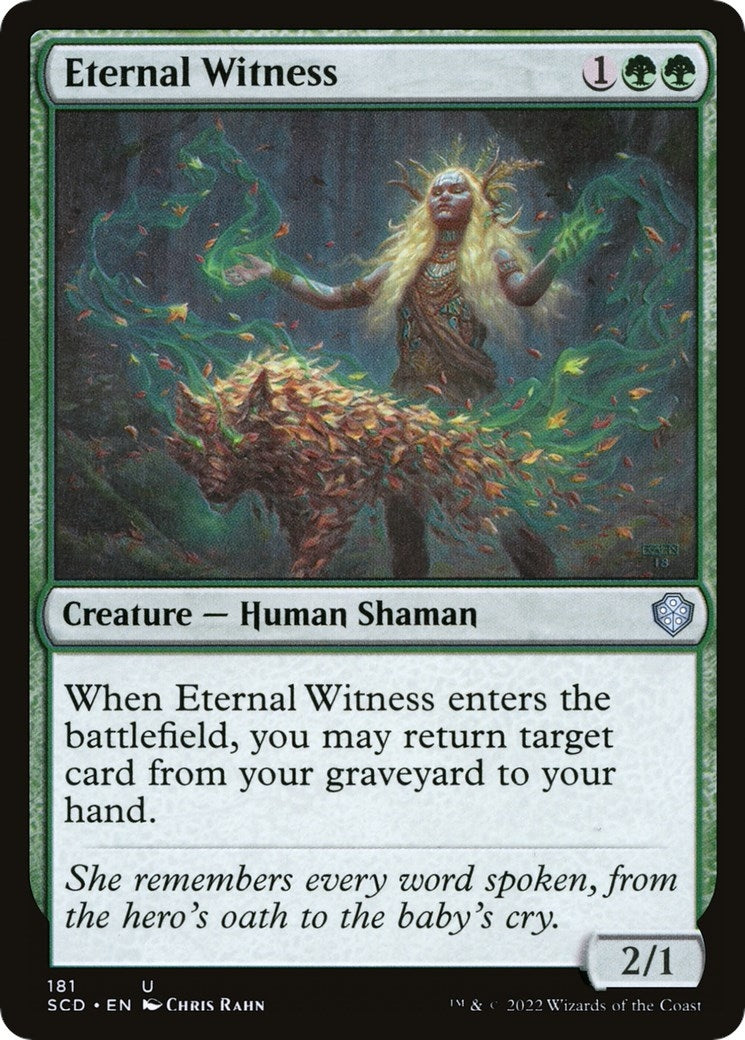 Image for Eternal Witness (Starter Commander Decks) (181) - Magic: The Gathering