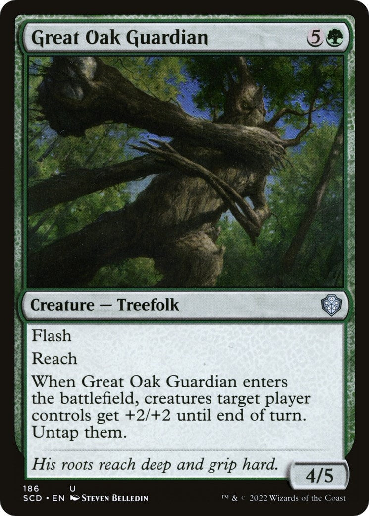 Image for Great Oak Guardian (Starter Commander Decks) (186) - Magic: The Gathering