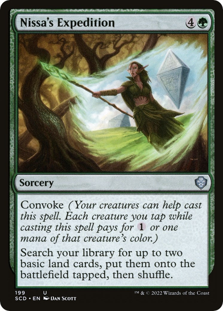 Image for Nissa's Expedition (Starter Commander Decks) (199) - Magic: The Gathering