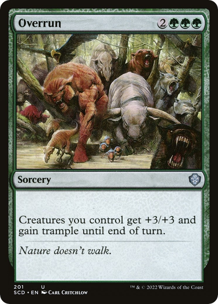 Image for Overrun (Starter Commander Decks) (201) - Magic: The Gathering
