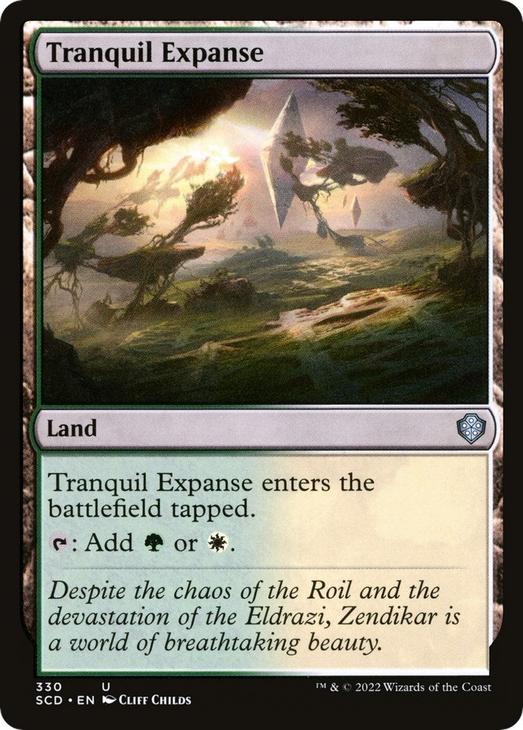 Image for Tranquil Expanse (Starter Commander Decks) (330) - Magic: The Gathering
