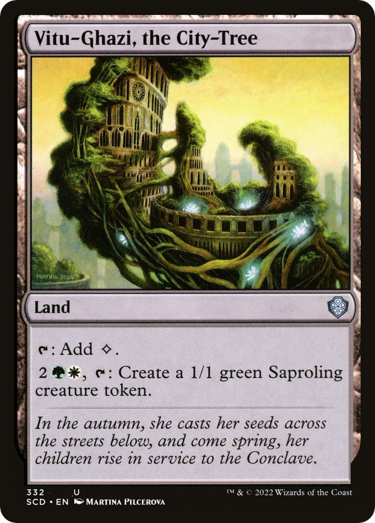 Image for Vitu-Ghazi, the City-Tree (Starter Commander Decks) (332) - Magic: The Gathering