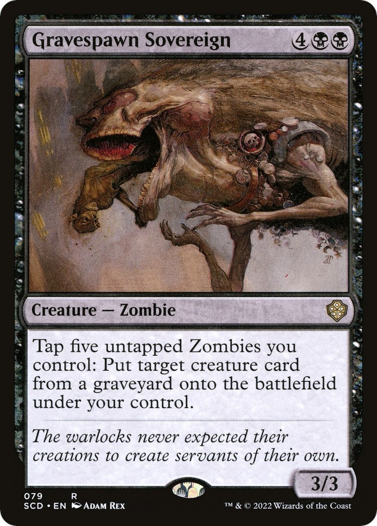 Image for Gravespawn Sovereign (Starter Commander Decks) (79) - Magic: The Gathering