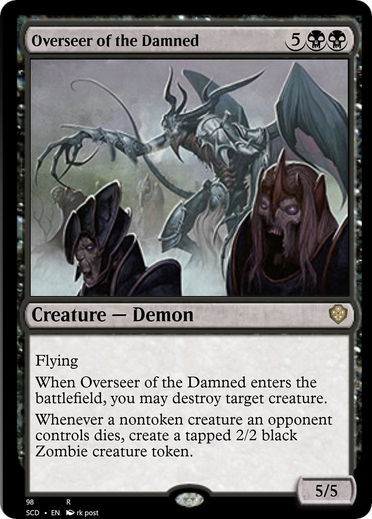 Image for Overseer of the Damned (Starter Commander Decks) (98) - Magic: The Gathering