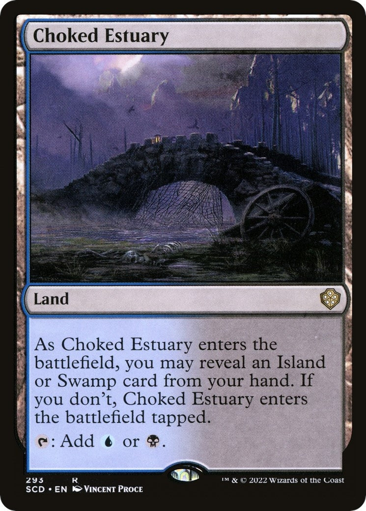 Image for Choked Estuary (Starter Commander Decks) (293) - Magic: The Gathering