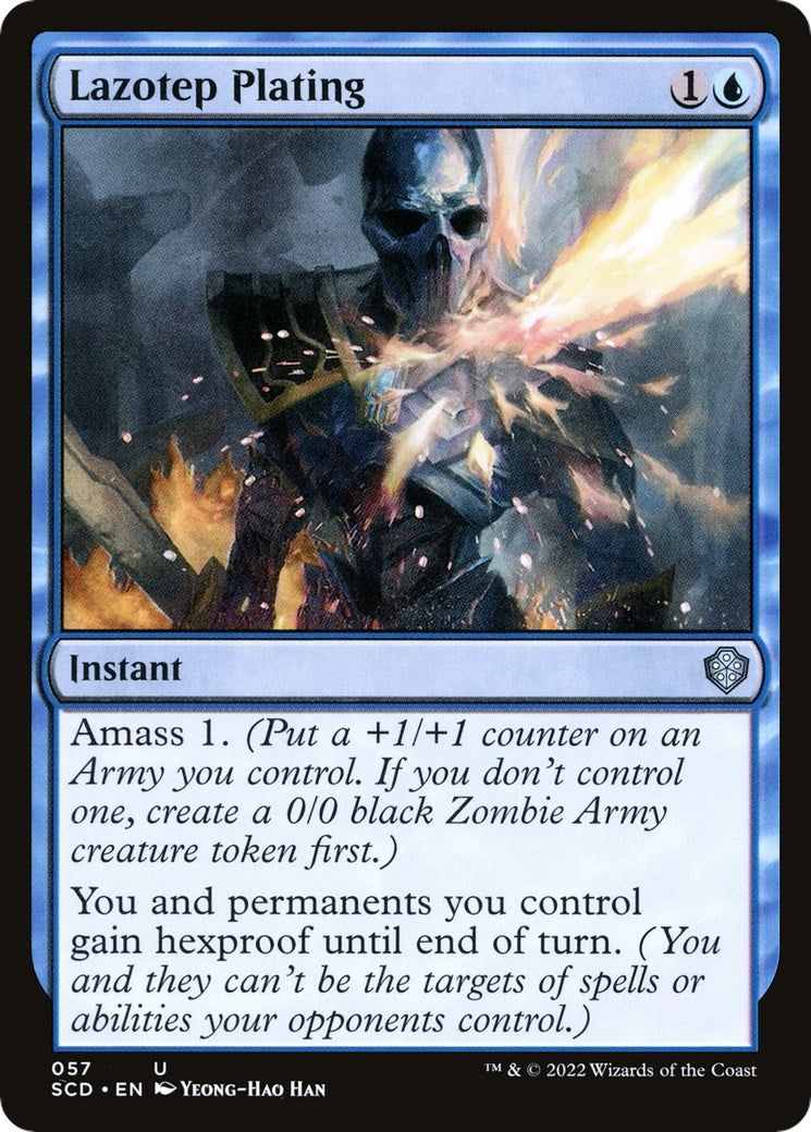 Image for Lazotep Plating (Starter Commander Decks) (57) - Magic: The Gathering