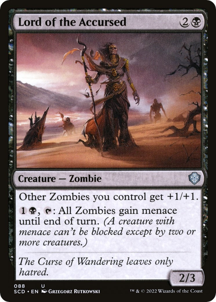 Image for Lord of the Accursed (Starter Commander Decks) (88) - Magic: The Gathering
