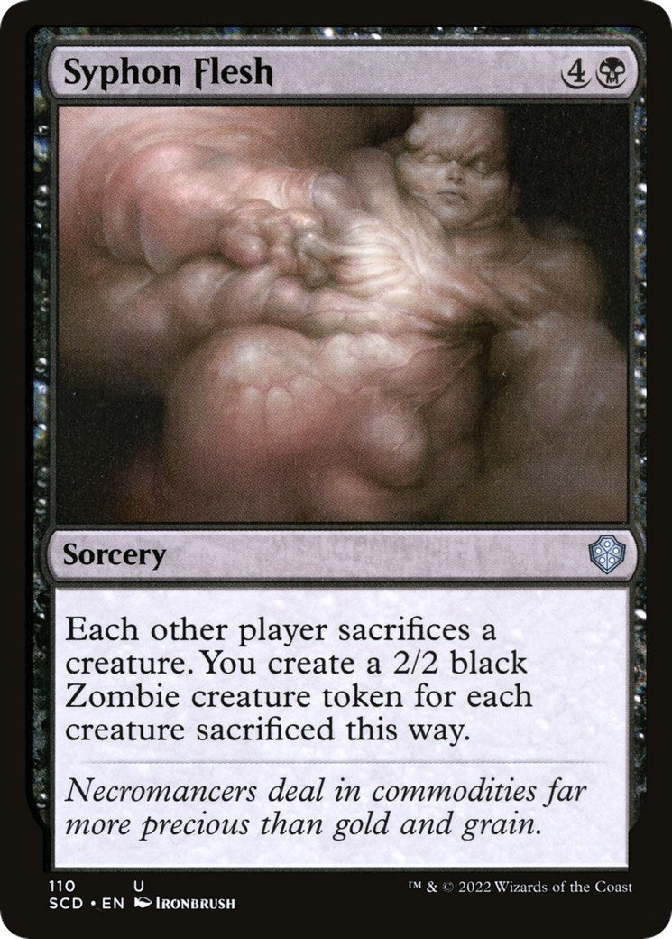 Image for Syphon Flesh (Starter Commander Decks) (110) - Magic: The Gathering