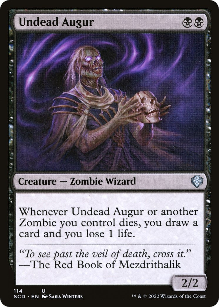 Image for Undead Augur (Starter Commander Decks) (114) - Magic: The Gathering