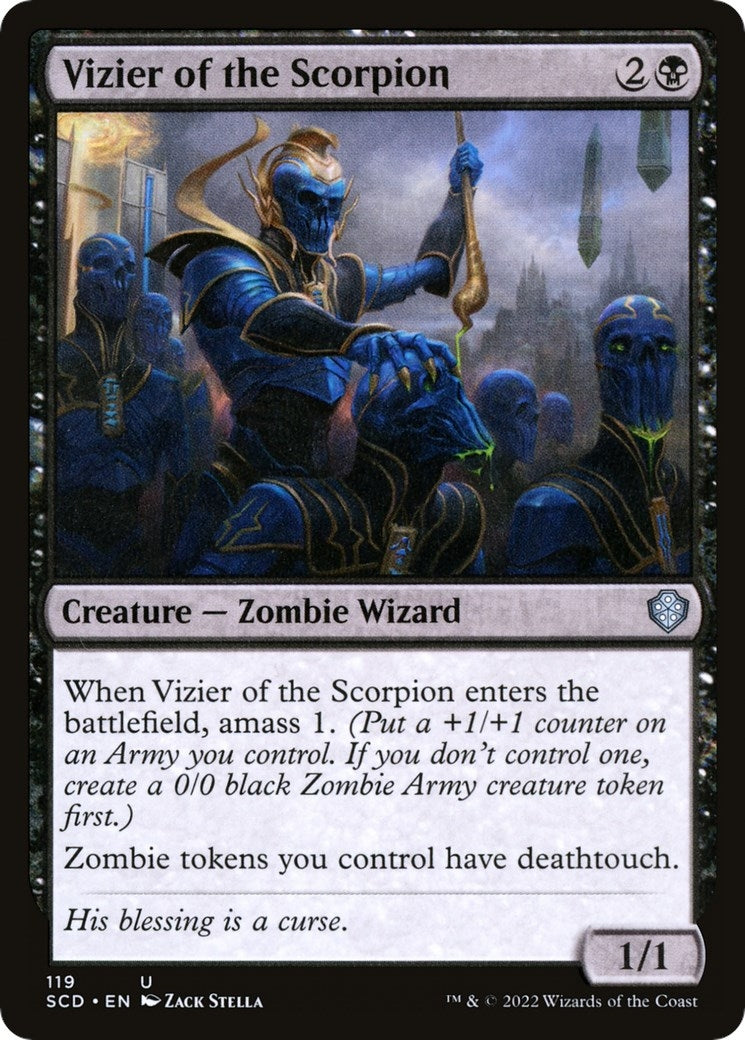 Image for Vizier of the Scorpion (Starter Commander Decks) (119) - Magic: The Gathering