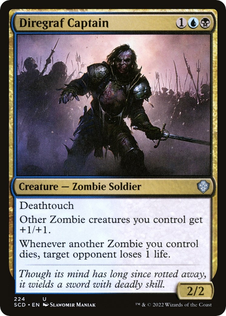 Image for Diregraf Captain (Starter Commander Decks) (224) - Magic: The Gathering