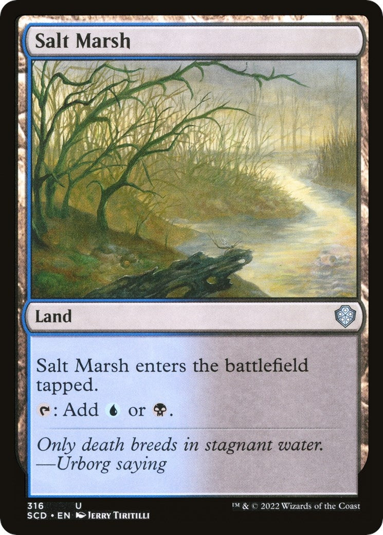 Image for Salt Marsh (Starter Commander Decks) (316) - Magic: The Gathering