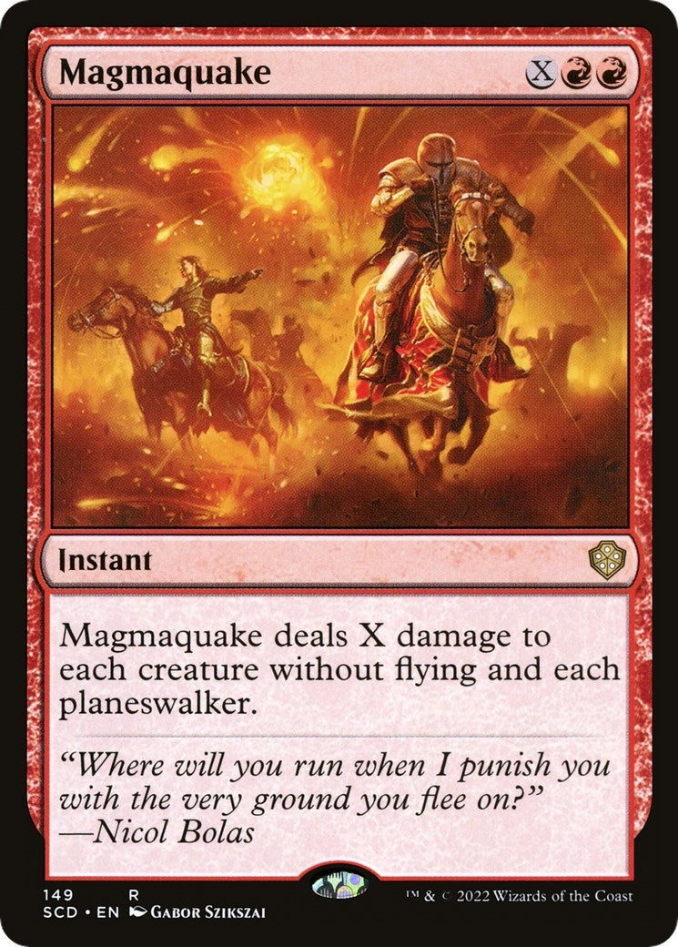 Image for Magmaquake (Starter Commander Decks) (149) - Magic: The Gathering