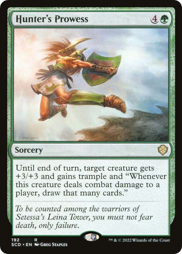 Image for Hunter's Prowess (Starter Commander Decks) (192) - Magic: The Gathering