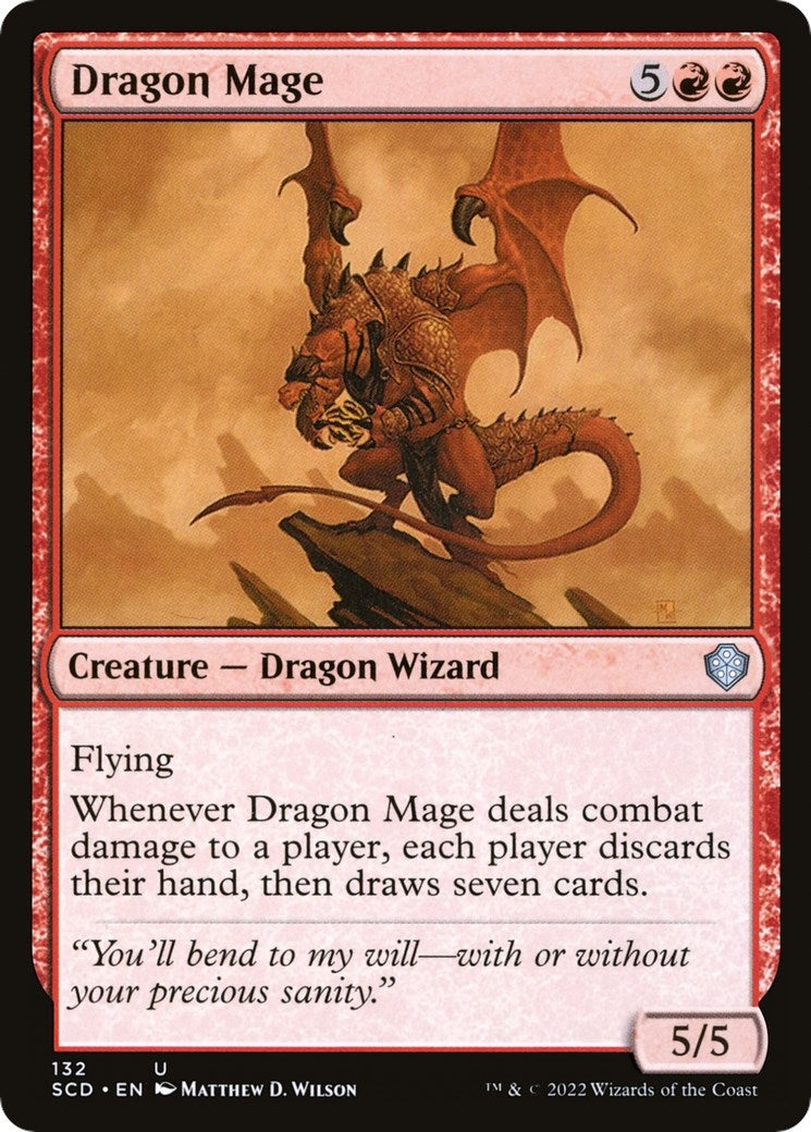 Image for Dragon Mage (Starter Commander Decks) (132) - Magic: The Gathering