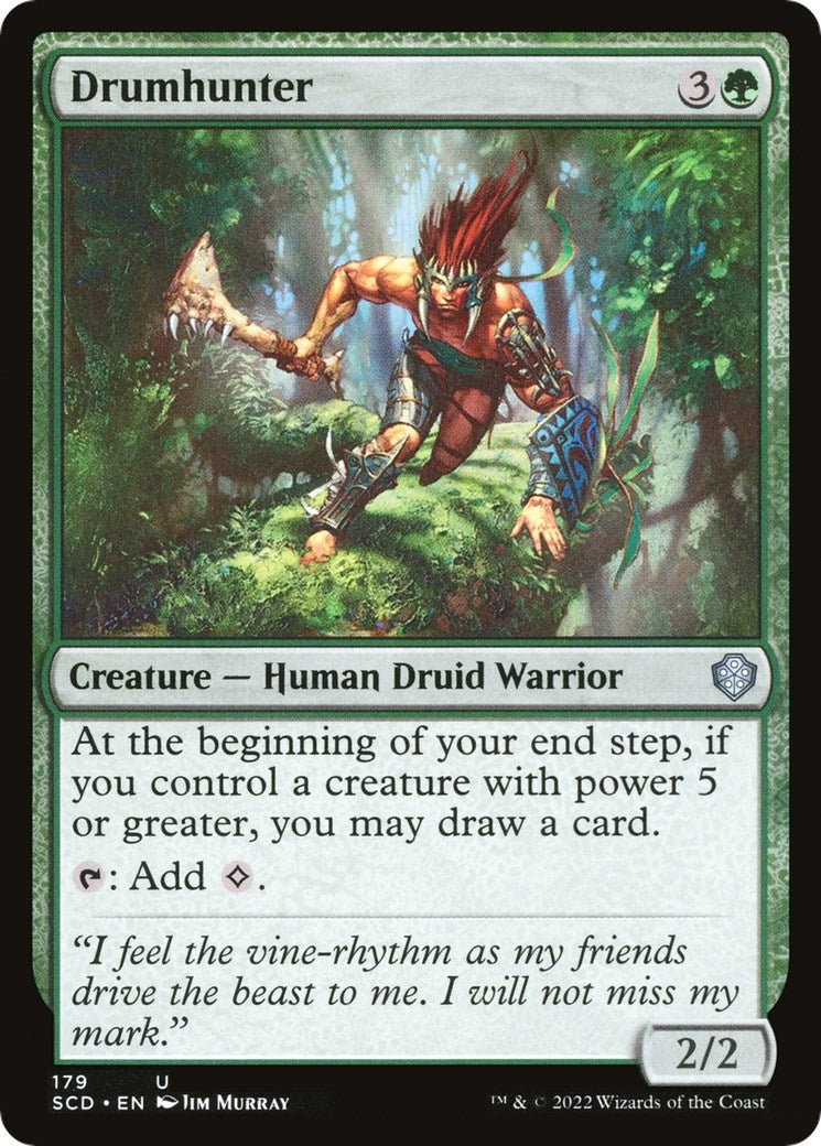 Image for Drumhunter (Starter Commander Decks) (179) - Magic: The Gathering