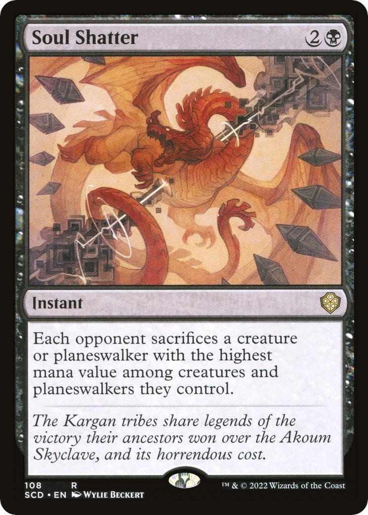 Image for Soul Shatter (Starter Commander Decks) (108) - Magic: The Gathering