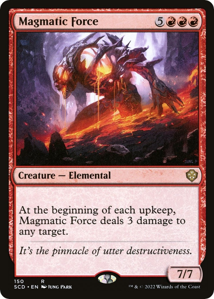 Image for Magmatic Force (Starter Commander Decks) (150) - Magic: The Gathering