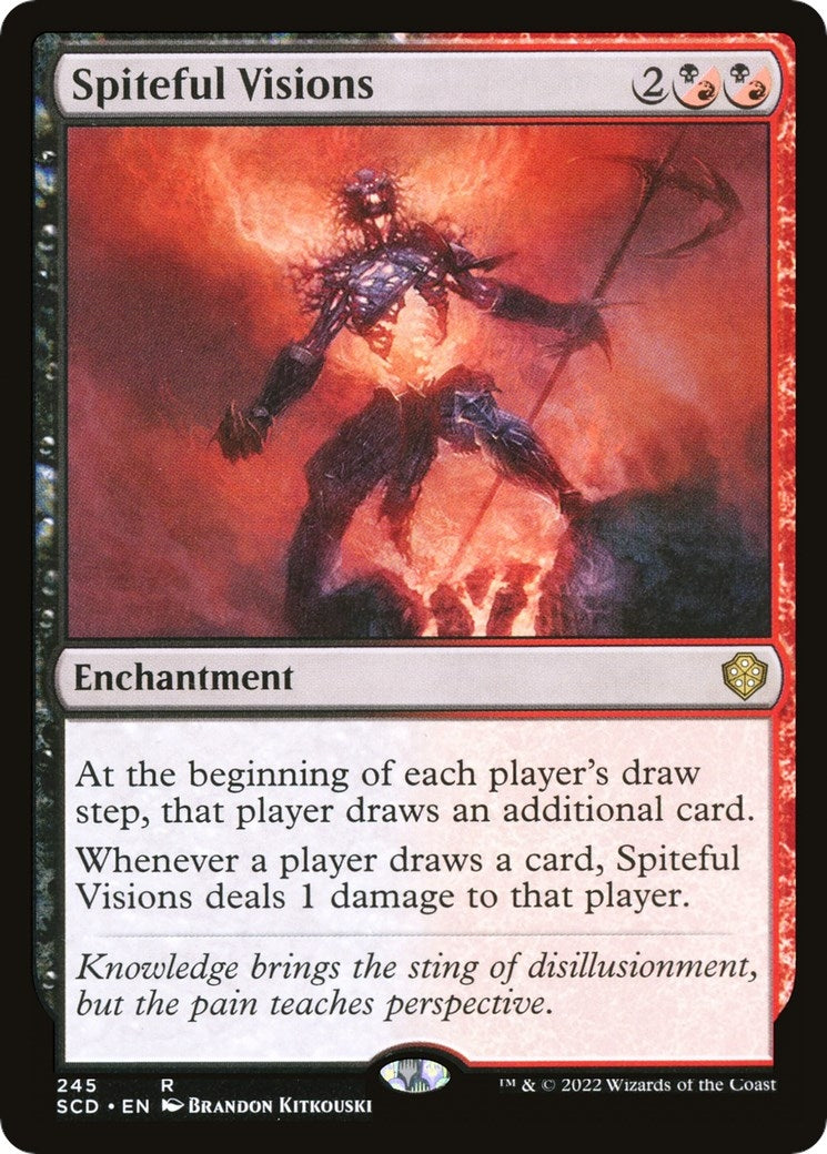 Image for Spiteful Visions (Starter Commander Decks) (245) - Magic: The Gathering