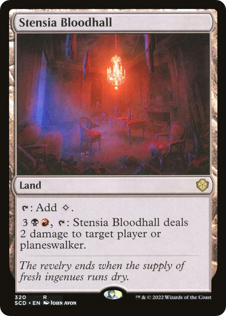 Image for Stensia Bloodhall (Starter Commander Decks) (320) - Magic: The Gathering